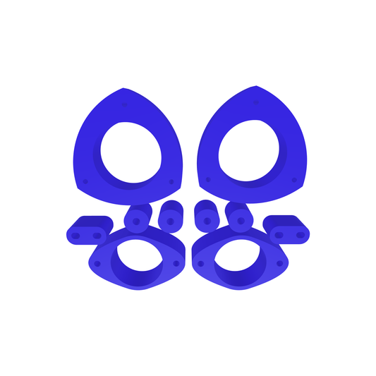 Federdistanzstücke Set 50 MM Subaru Impreza