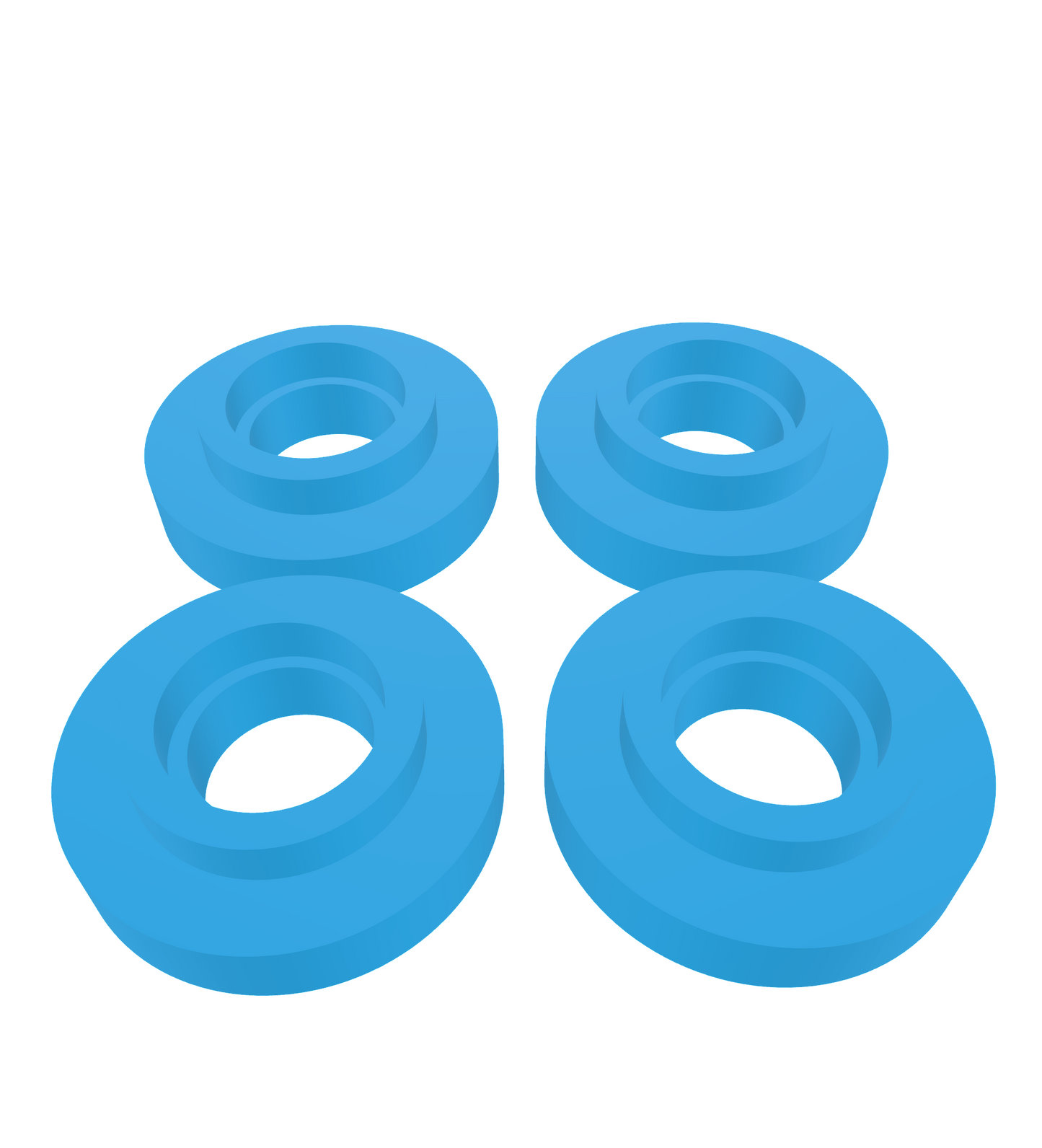 Federdistanzstücke Set 20 MM Suzuki Jimny FJ 1998-2018
