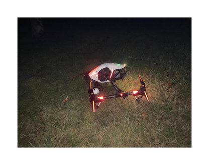 Stickerset Leuchtsticker allgemein hochreflektierend und nachleuchtend 66 Stück Orange