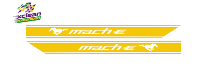 Stickerset Türen Ford Mustang Mach E Gelb
