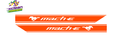 Stickerset Türen Ford Mustang Mach E Orange