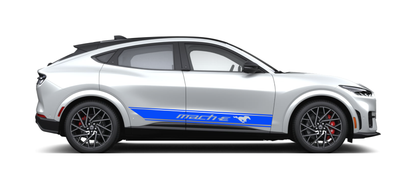 Stickerset Türen Ford Mustang Mach E Blau