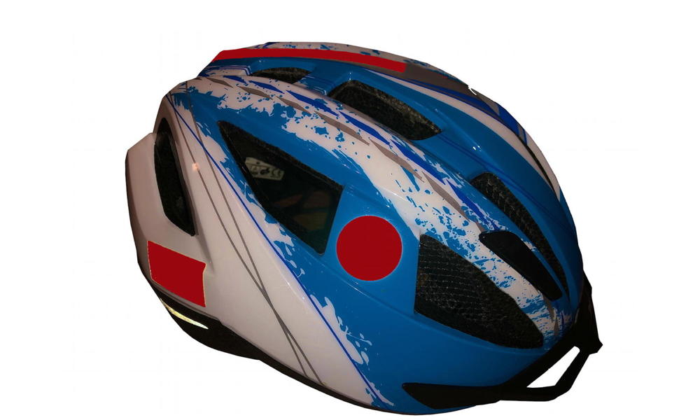 Stickerset Leuchtsticker allgemein hochreflektierend und nachleuchtend 66 Stück Orange