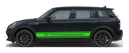 Stickerset Türen für Mini Clubman Grün