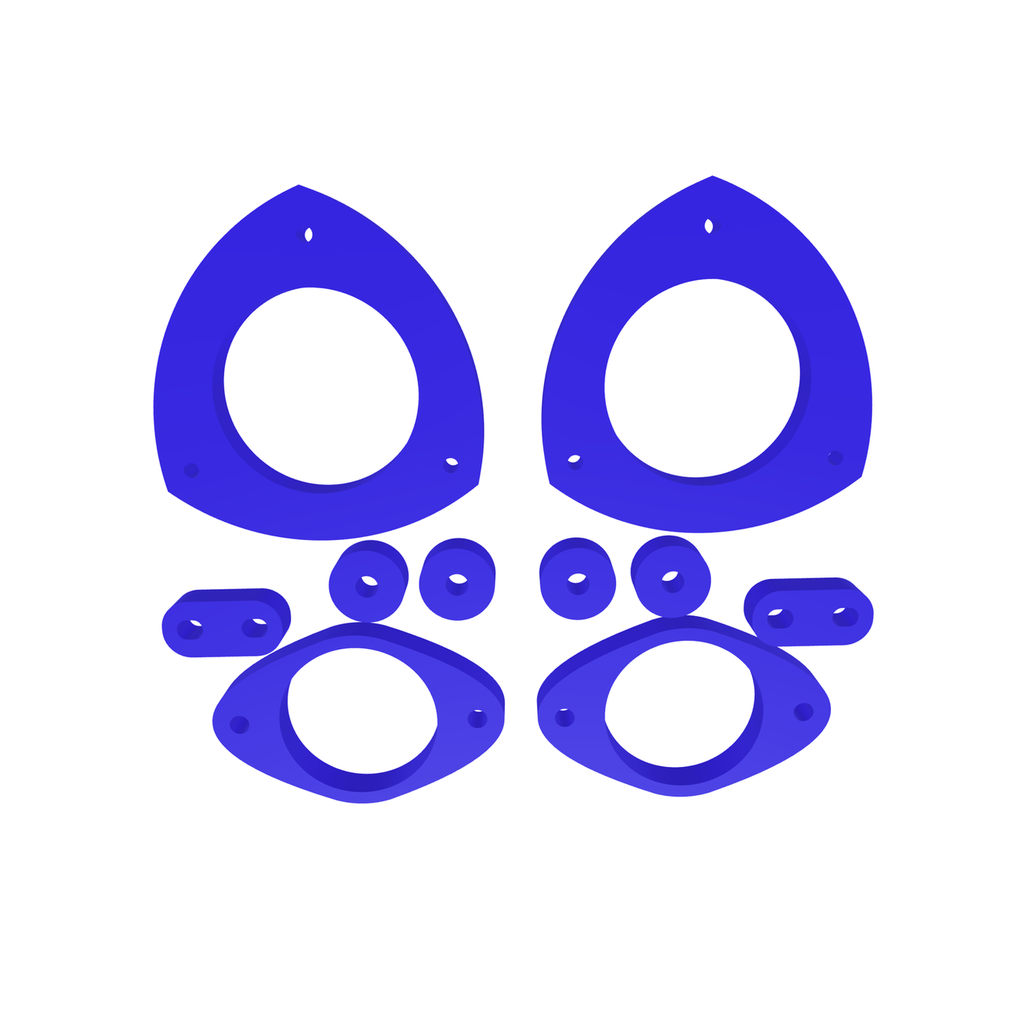 Federdistanzstücke Set 20 MM Subaru Impreza