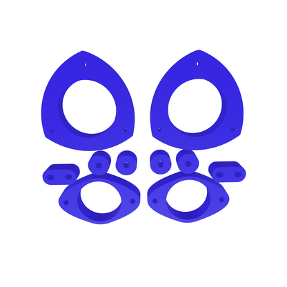 Federdistanzstücke Set 30 MM Subaru Impreza