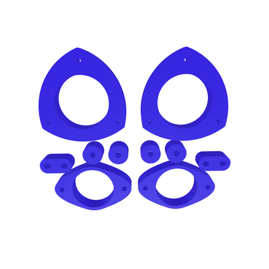 Federdistanzstücke Set 30 MM Subaru Impreza