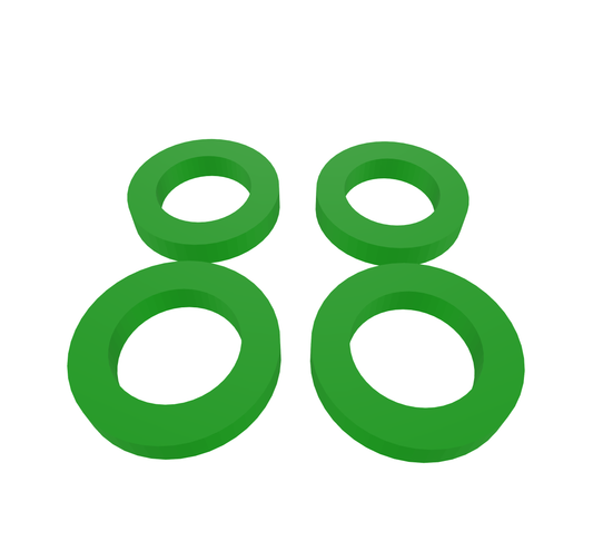 Federdistanzstücke 15 MM Set Suzuki Grand Vitara 1998-2018